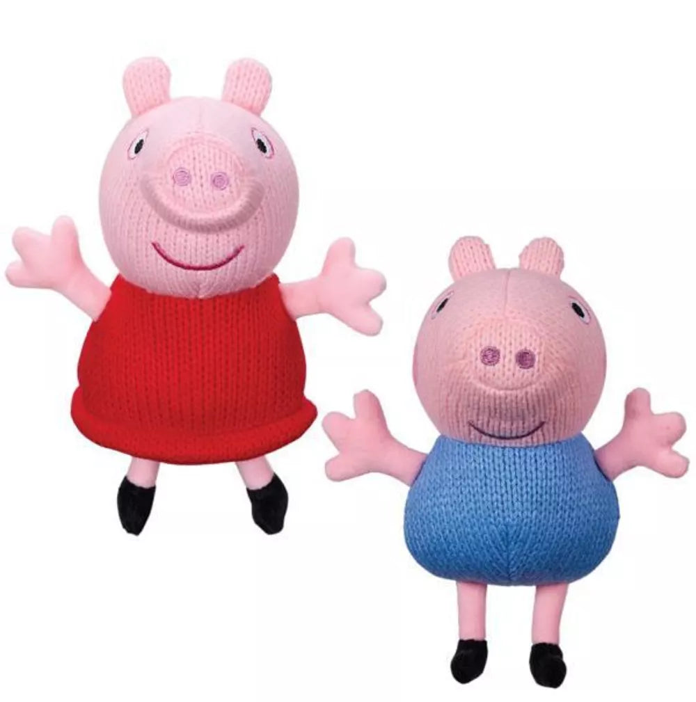 Jemini - Peluche Peppa Pig Et Son Doudou Licorne 30 Cm, Livraison