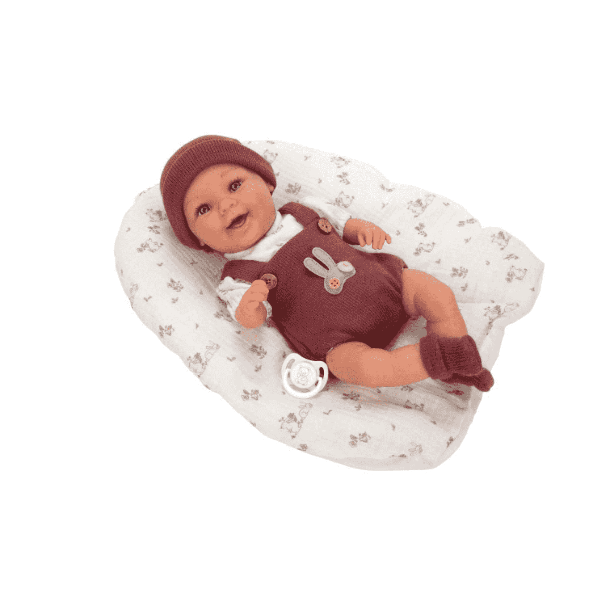 Muñecas Arias Bebe Reborn Toy Planet Muñeca Elegance Gadi Granate