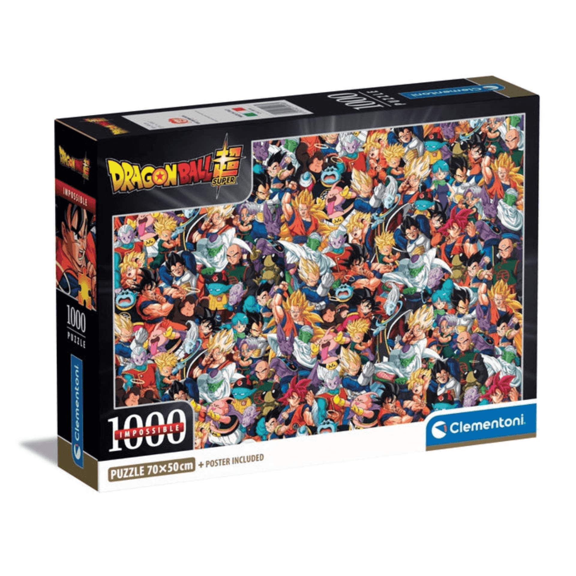 Puzzle Impossible Dragon Ball 1000 Piezas Clementoni Puzzle de