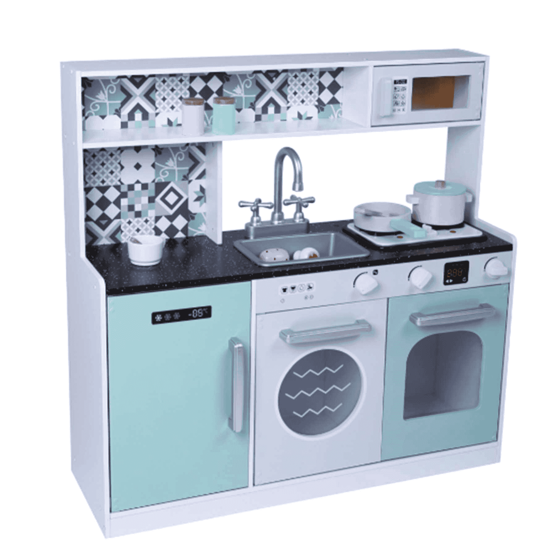 Super Cocina de Madera Mint – Toy Planet