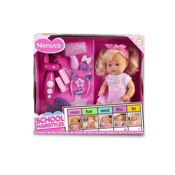 Nenuco Peinaditos para el cole Muñeca Bebé de Juguete – Toy Planet