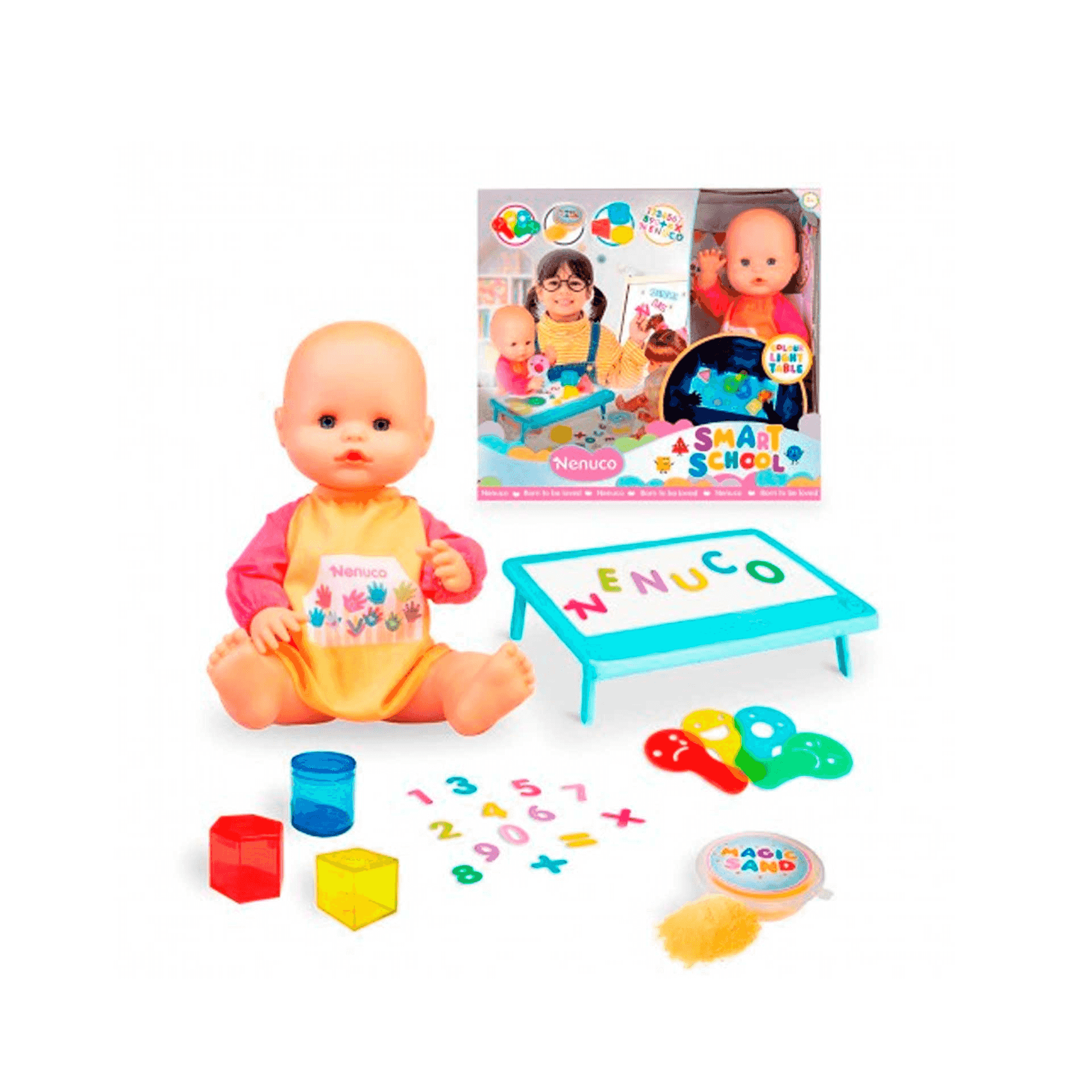 Nenuco Smart School La escuela sensorial para muñecas bebé