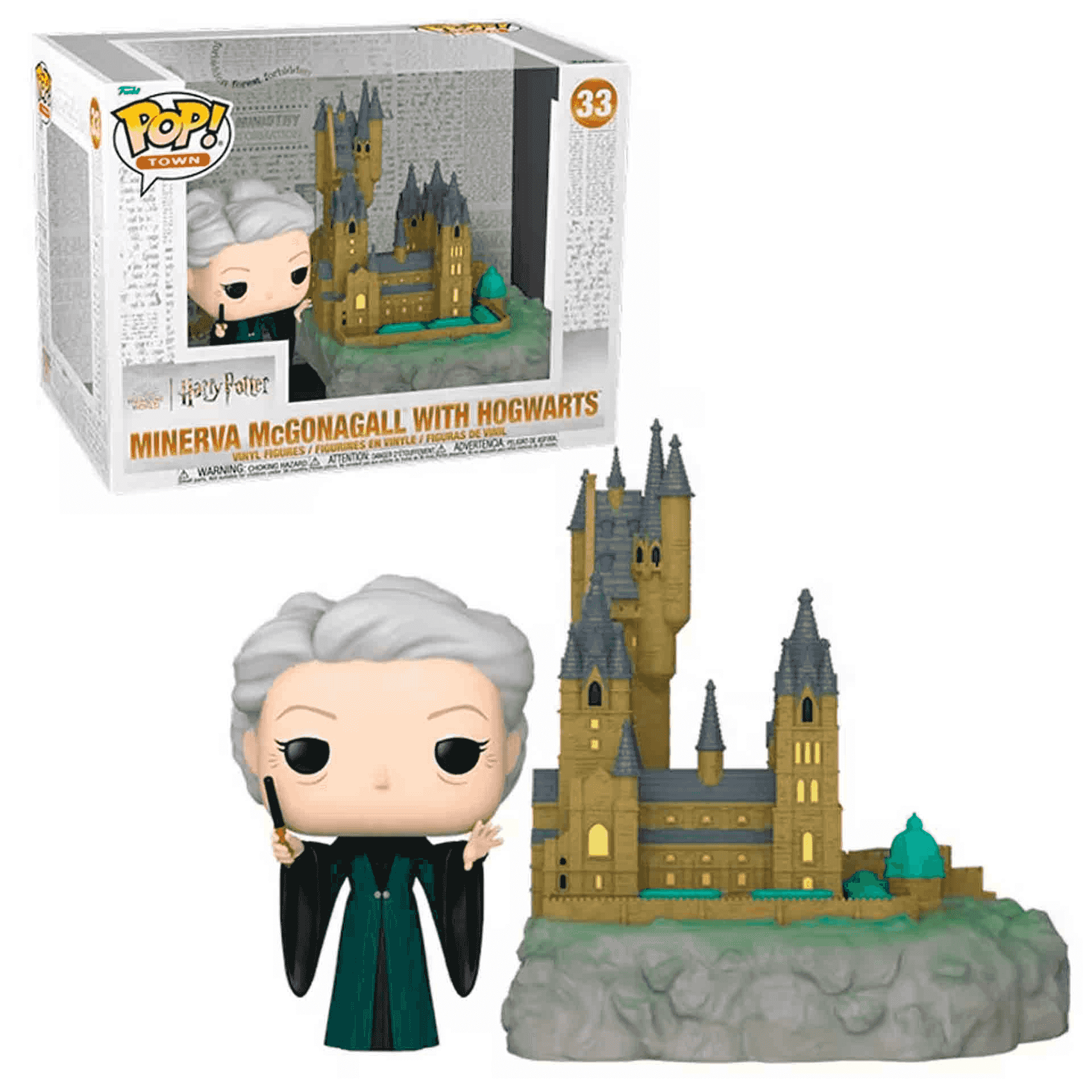 Funko POP Harry Potter – Town Hp Cos20Th- Minerva W/Hogwarts (25