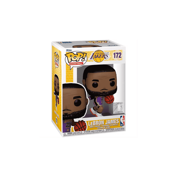 スポーツ Funko POP! NBA LEBRON JAMES 172 LAKERS - POP NBA N° 172