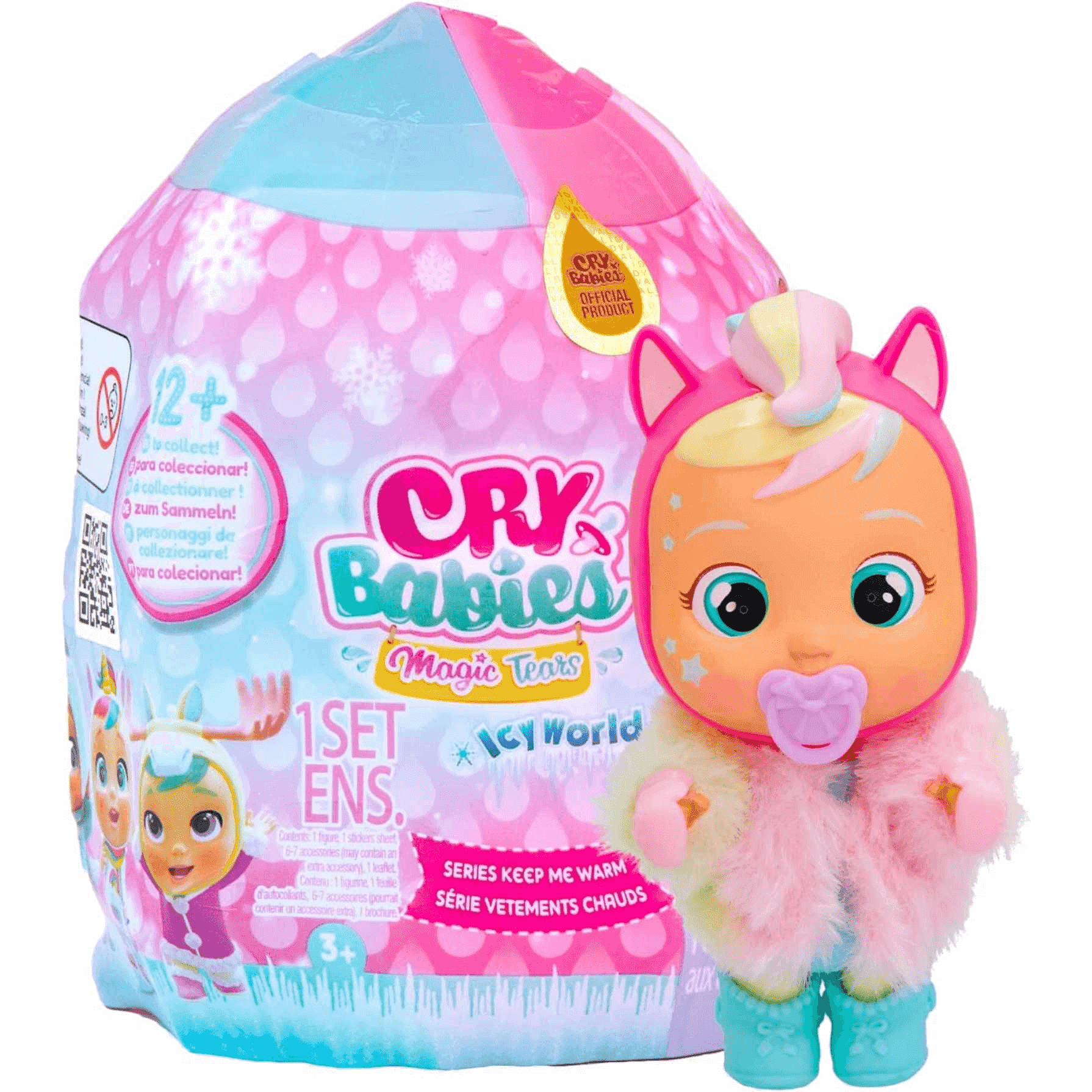 Baby Doll Bebe Lloron Kristal Toy Planet Juguete Bebés Llorones