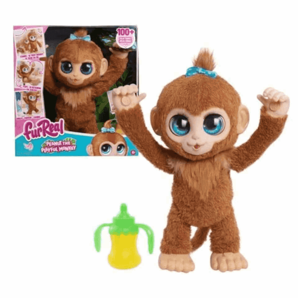 FurReal Peanut The Playful Monkey Mono Interactivo – Toy Planet