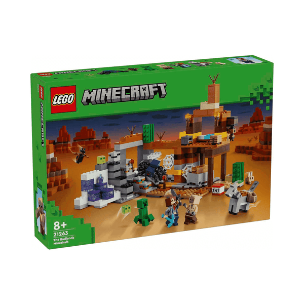 LEGO Minecraft El Pozo de Mina de los Páramos – Toy Planet