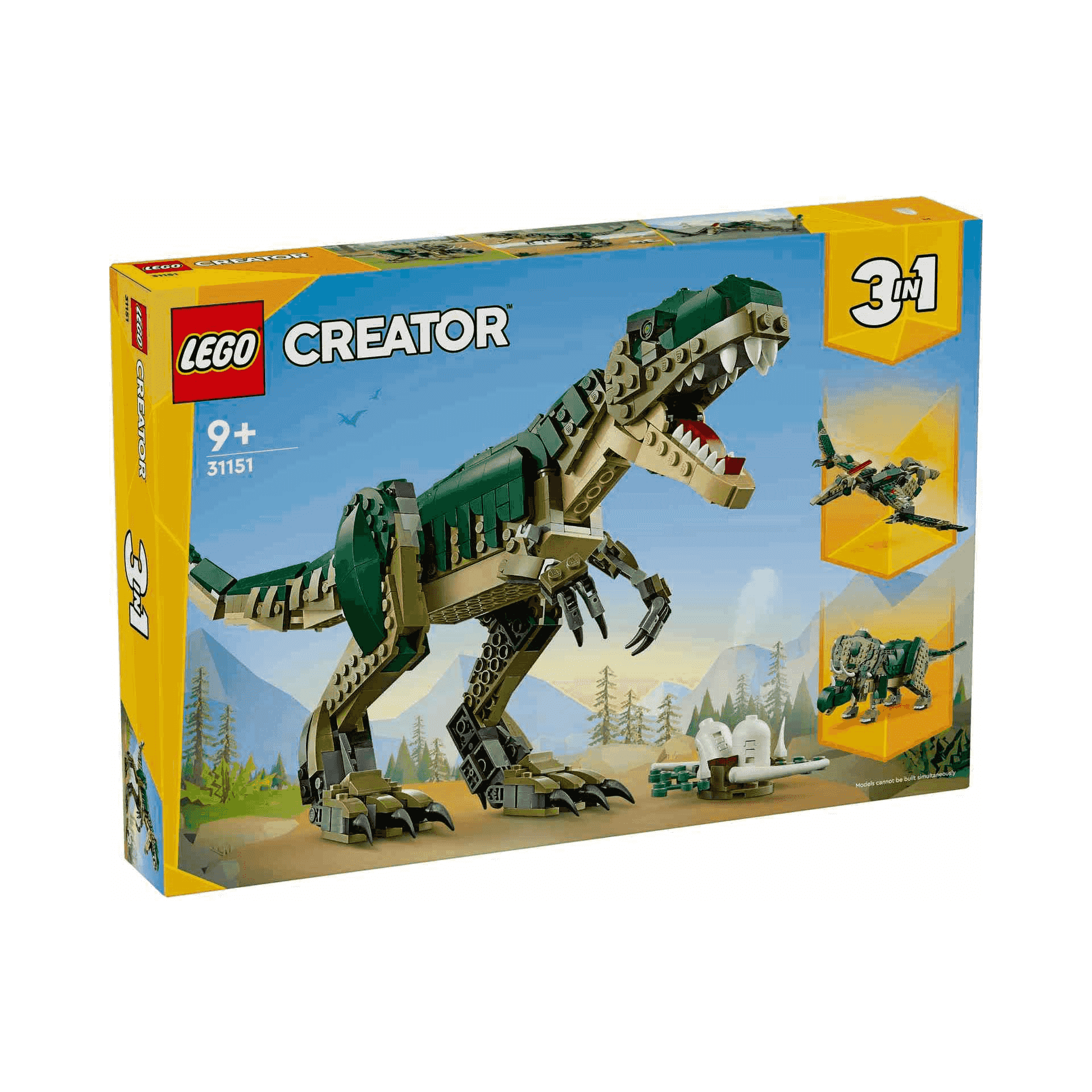 Mighty Dinosaurs Como Armar Dinosaurios De Lego Tiranosaurio Rex