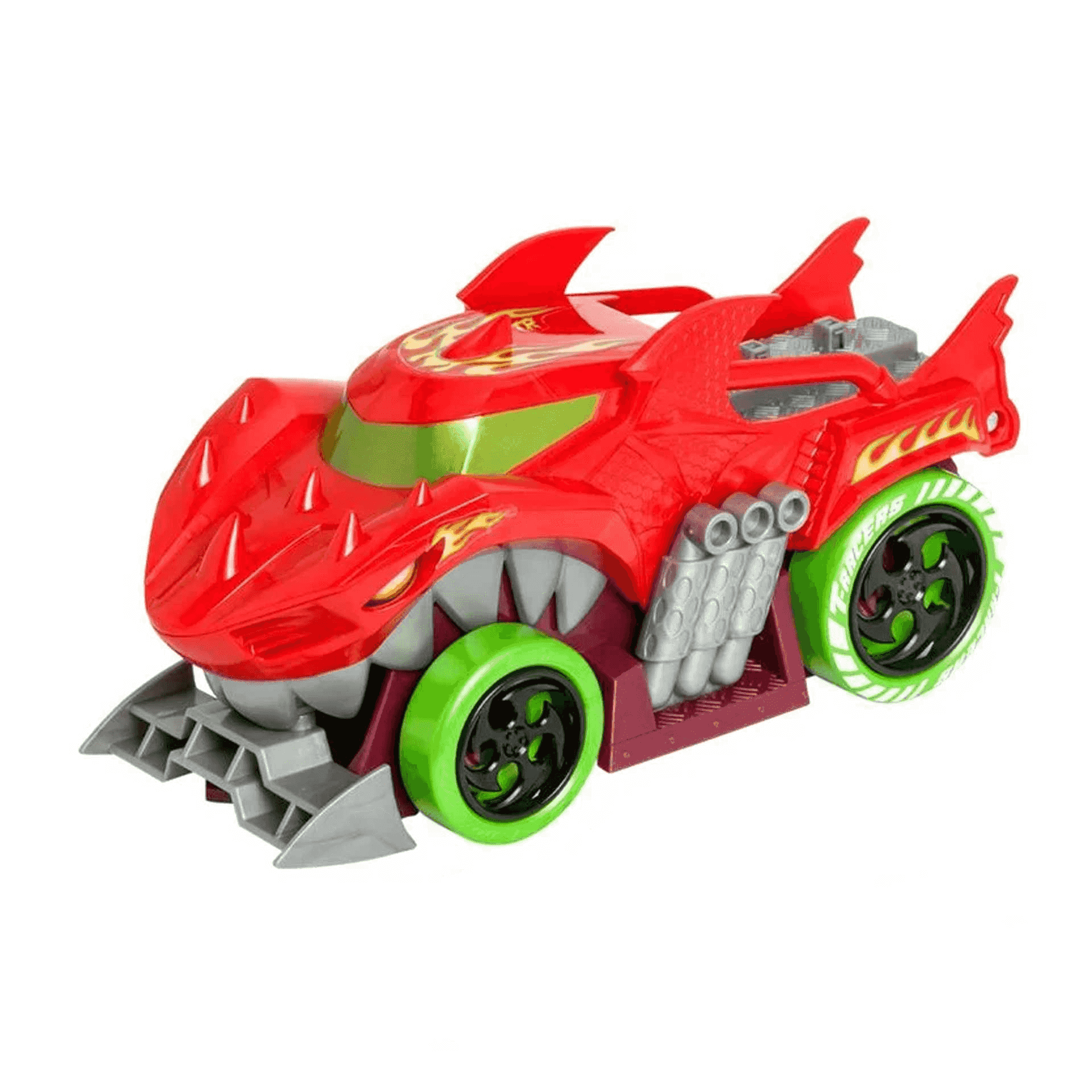 T-Racers Mix 'N Race Squad Launcher Dragón Que se transforma en un Lanzador. Contiene 2 vehículos exclusivos, Zona de despegue y Zona de Transporte para 2 vehículos T-Racers Mix 'N Race Squad Launcher Dragón Que se transforma en un Lanzador. Contiene 2 vehículos exclusivos, Zona de despegue y Zona de Transporte para 2 vehículos