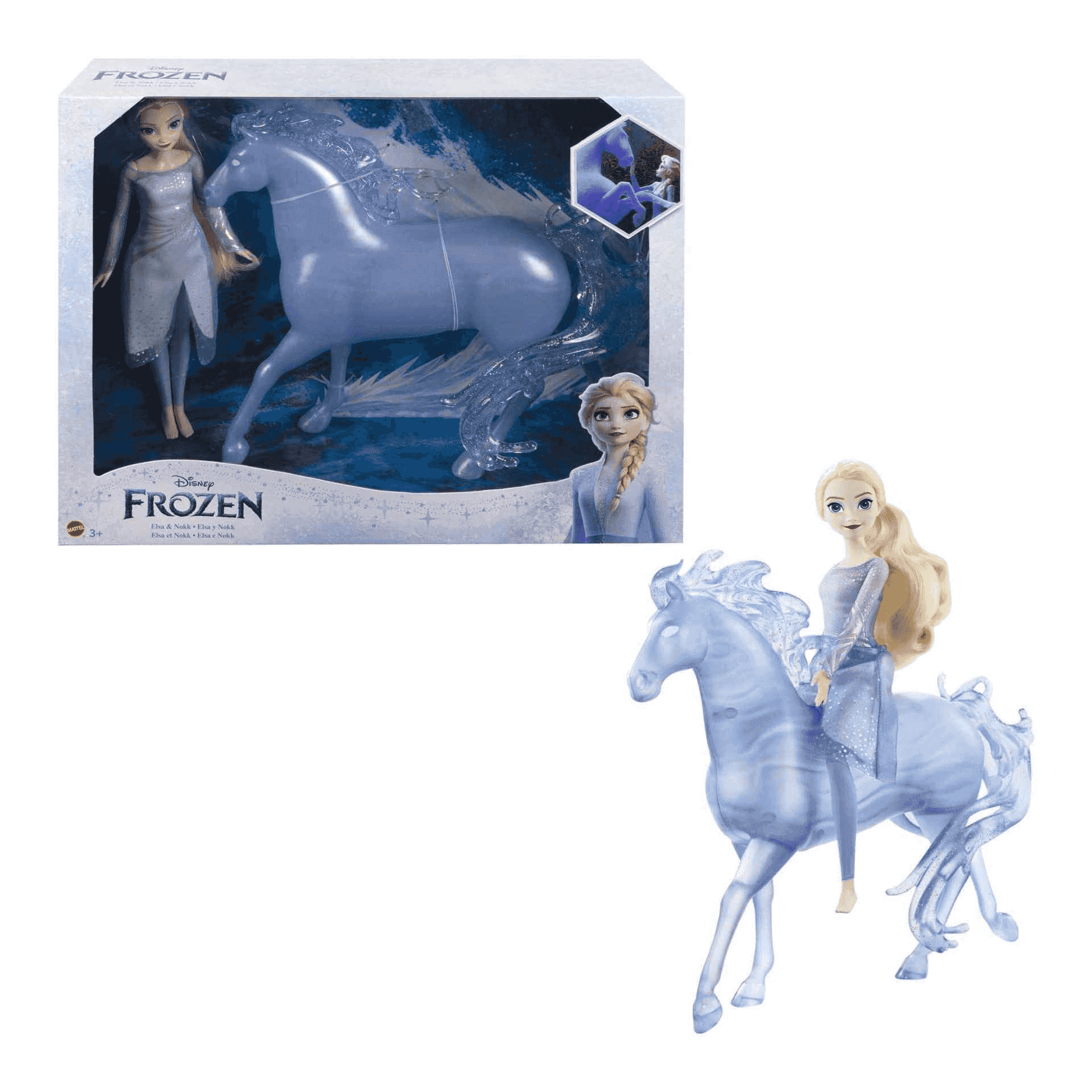 Frozen Caballo Caballo Nokk Con Luces Y Sonidos Disney Frozen Elsa