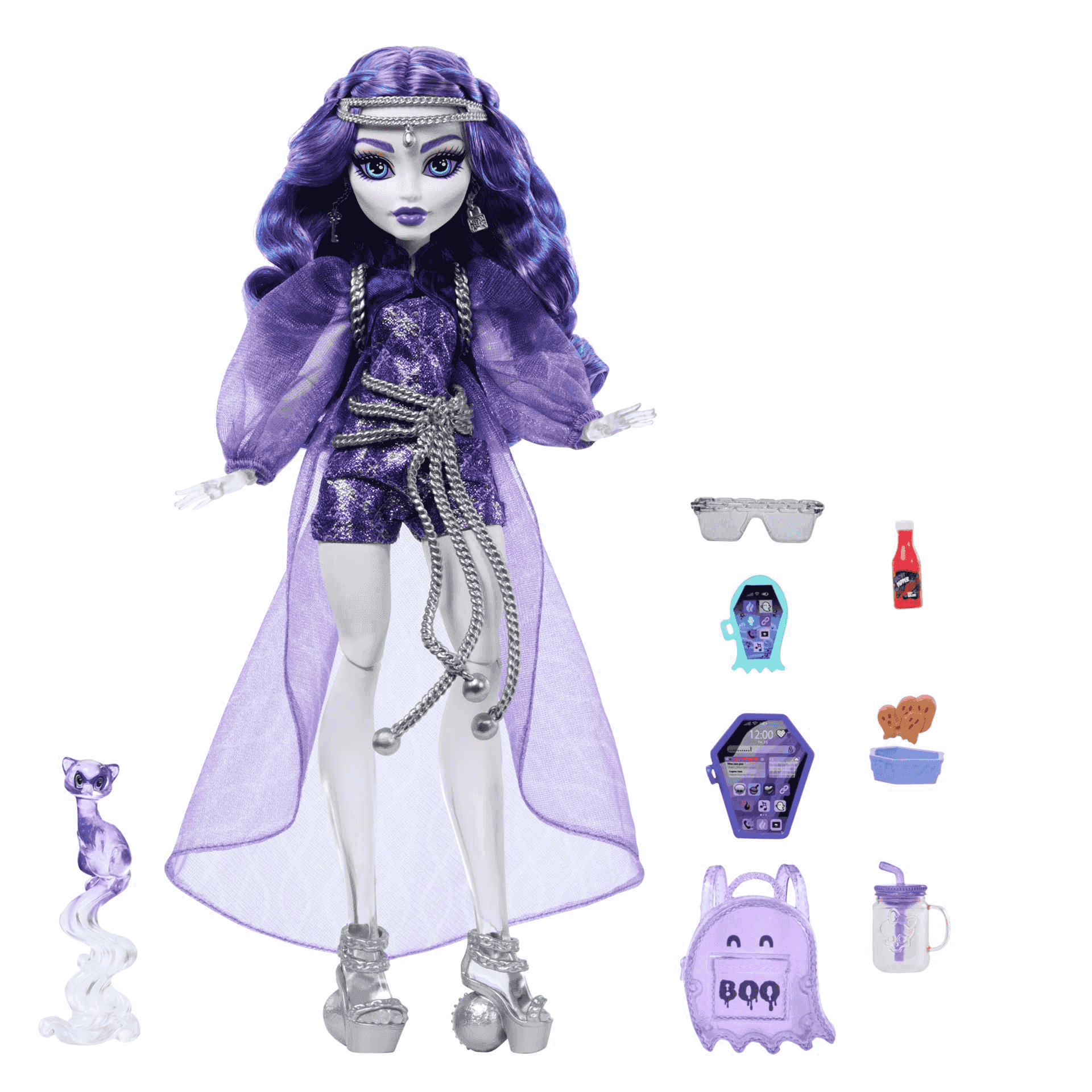 Muñeca Monster High Spectra: ¡diversión aterradora! – Toy Planet