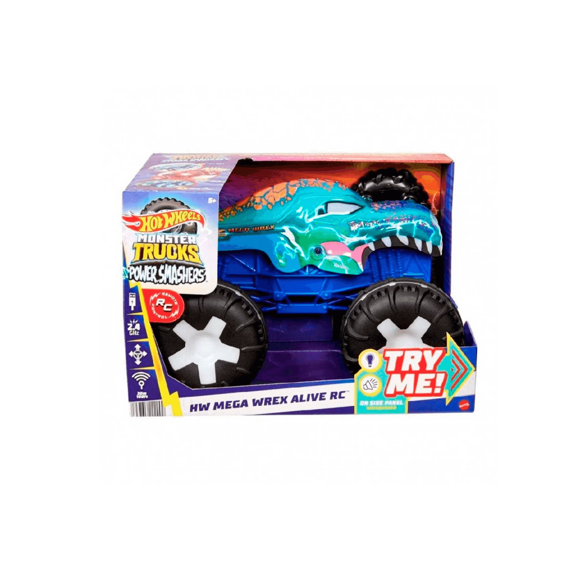 Coche Hot Wheels Monster Trucks Mega Wrex R/C – Toy Planet