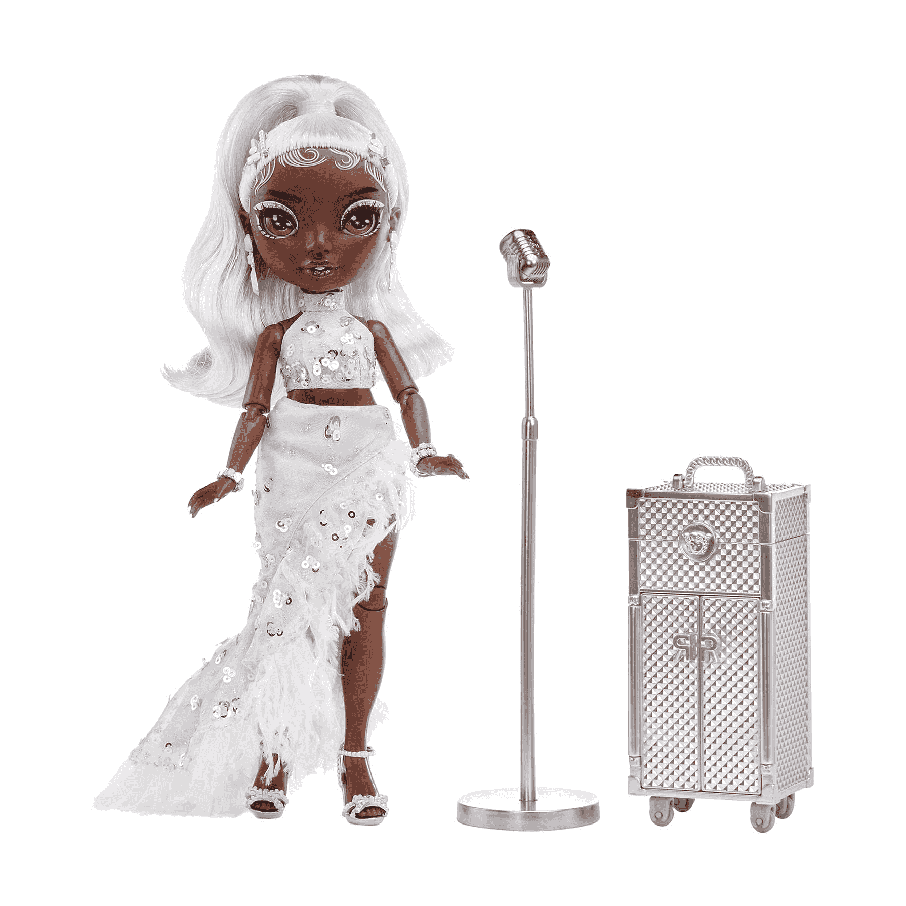 Muñeca Barbie Quiero Ver Los Juguetes De Tania Muñeca Rainbow High Divas Doll Ayesha Sterling Plata – Toy Planet