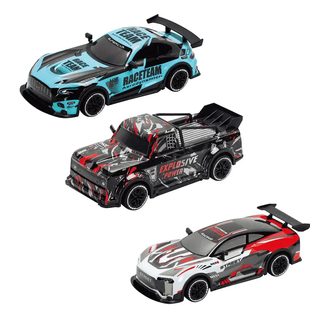 Motor Planet RC Racing – Coche radiocontrol 1:14 con luces y turbo
