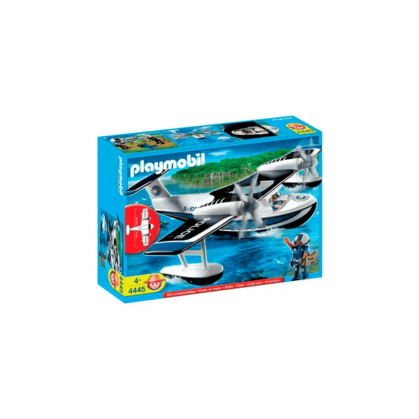 Hidroavión de Policía City Action de Playmobil La Aventura