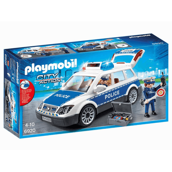 Playmobil City Action Coche De Policia Con Luces Y Sonido 6920