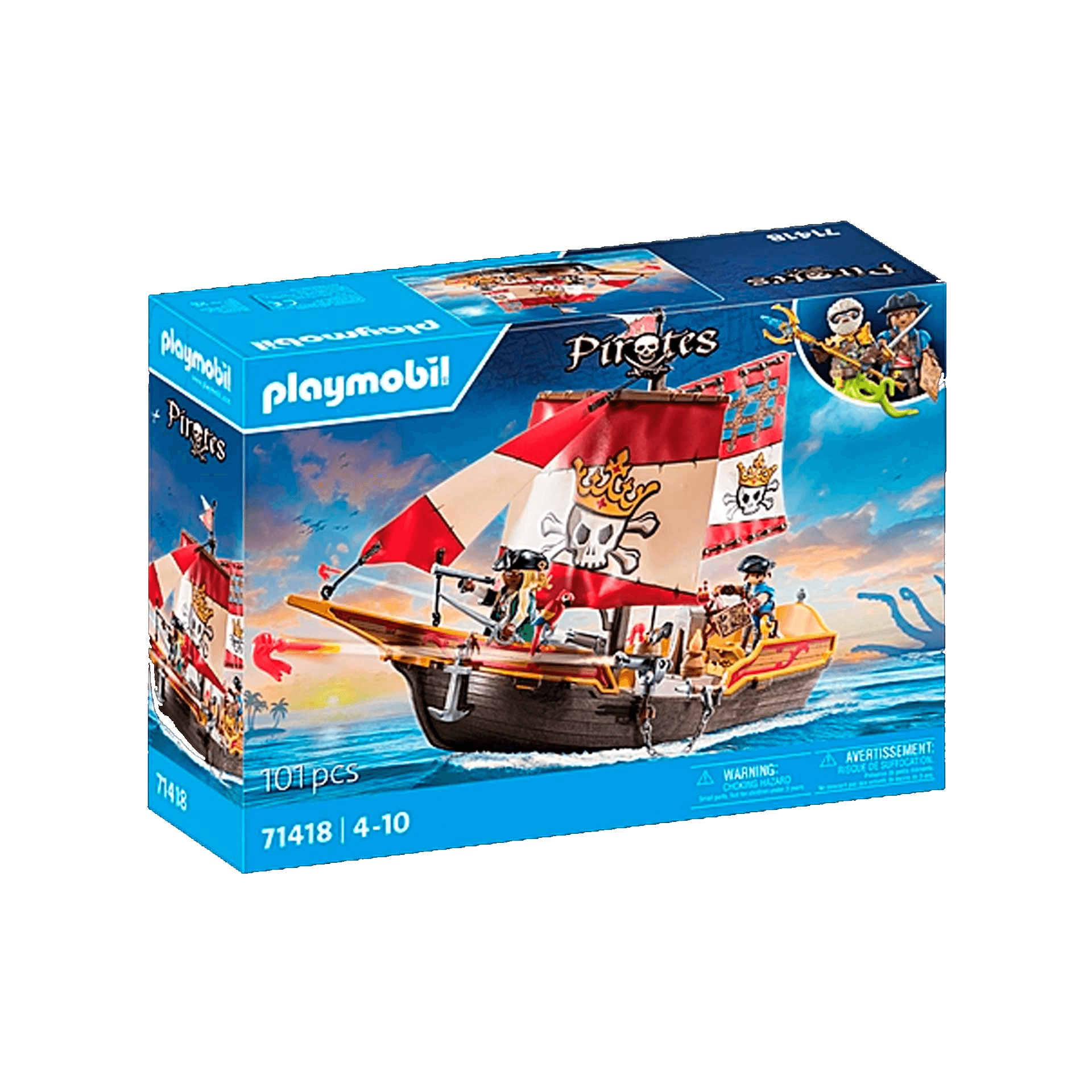 Playmobil Correpasillos Barco Pirata Playmobil Barco Pirata – Toy