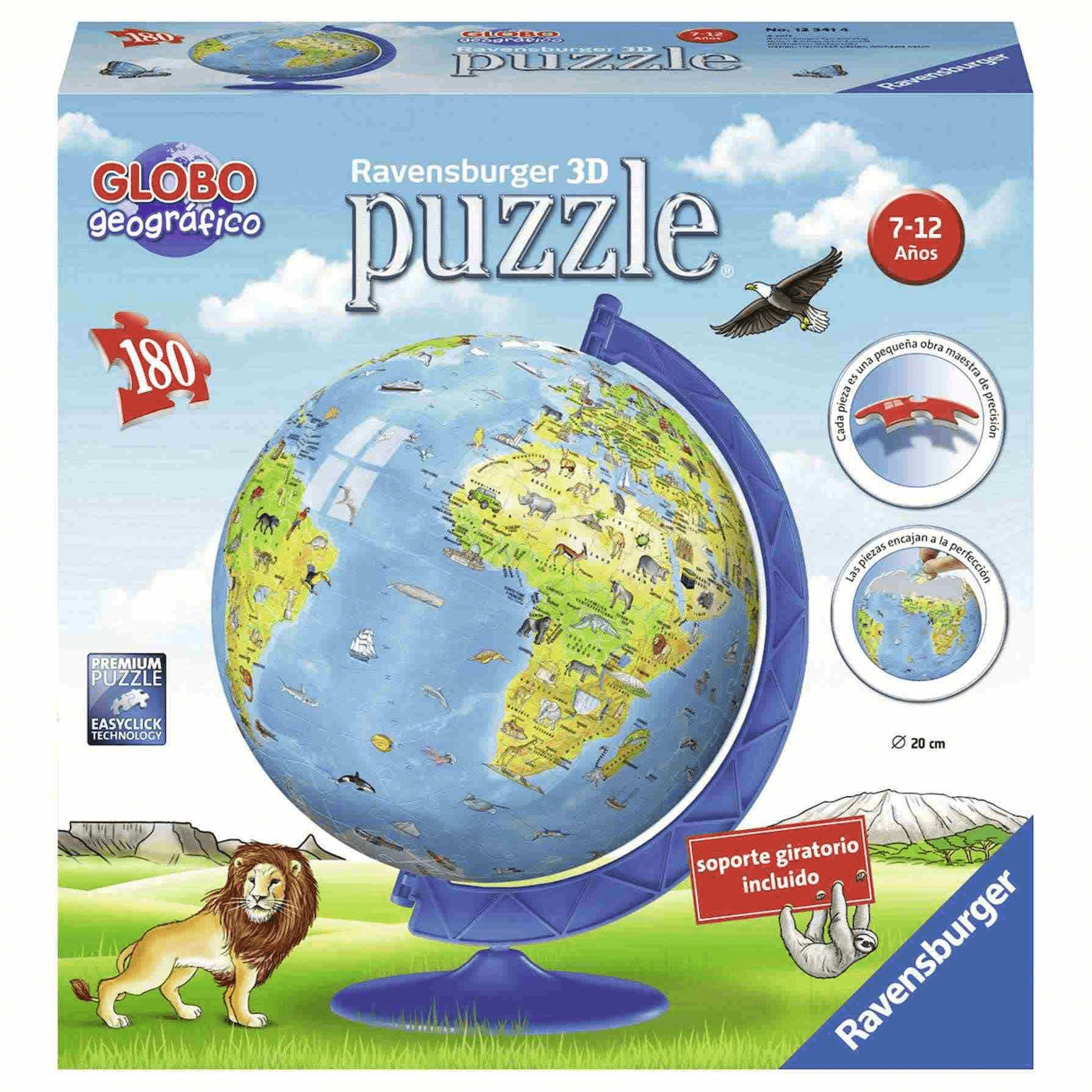 Puzzle 3D Globo Infantil – Toy Planet