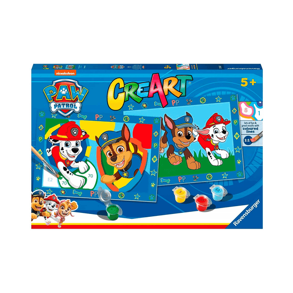 Ravensburger CreArt Serie Junior: Paw Patrol, Kit para Pintar por Núme – Toy Planet