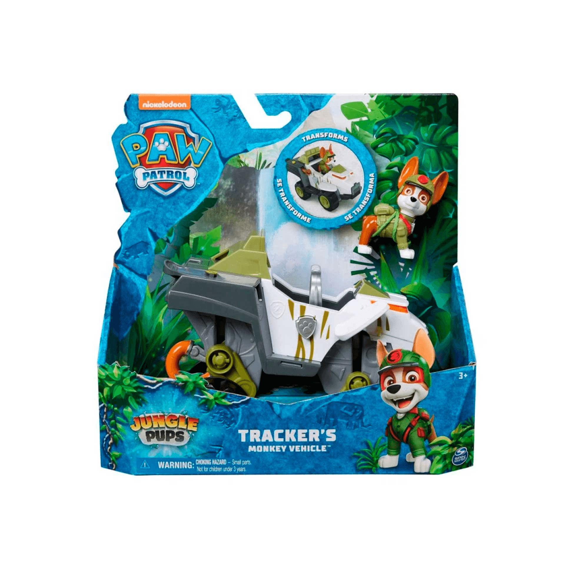 Jungle Pups Tracker Patrulla Canina Juguete Paw Patrol Jungle Pups