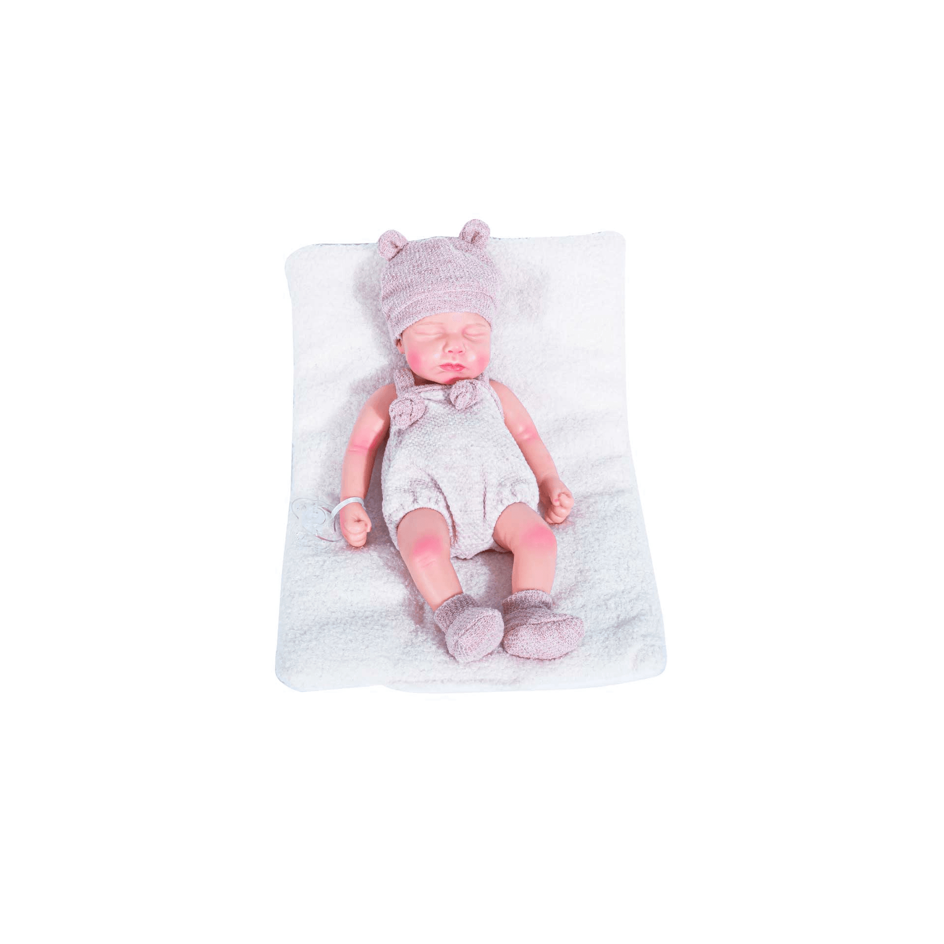 Bebé de Silicona Peque BB Muñeco Realista 33 cm – Toy Planet