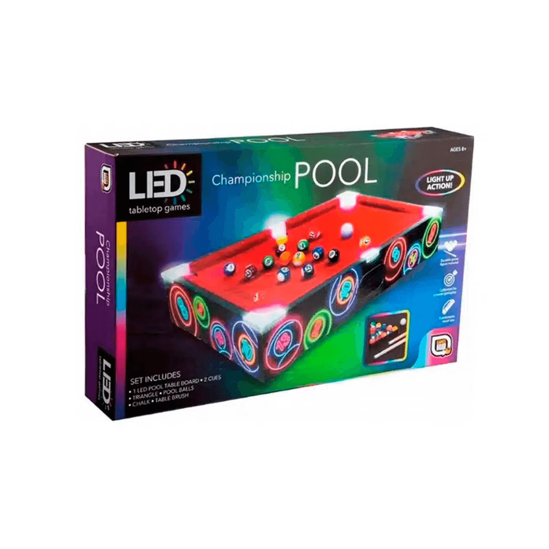 Juego de Mesa LED para Pool de Mesa – Toy Planet