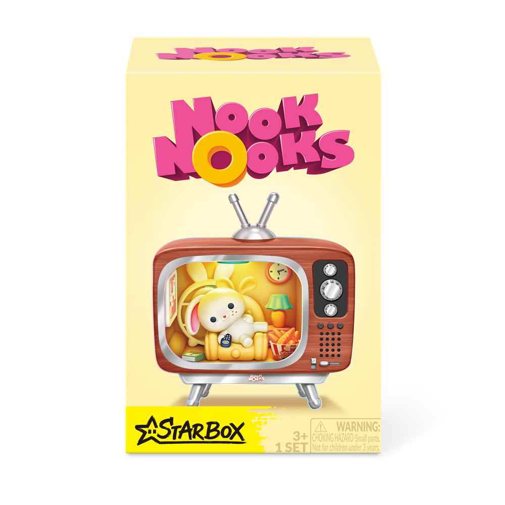 Starbox Nook Nooks Serie 1 Casita LED con Animal Sorpresa