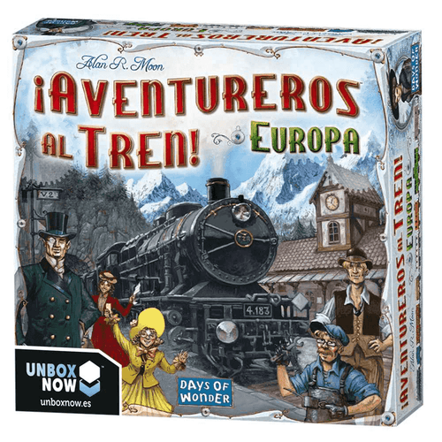 Aventureros al Tren Europa Juego de Mesa