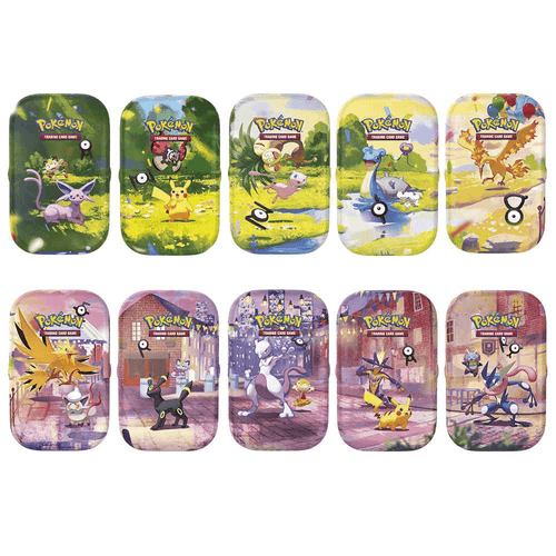 Pokémon TCG 30º Aniversario Mini Tin con 2 Sobres y Pegatinas +6 años