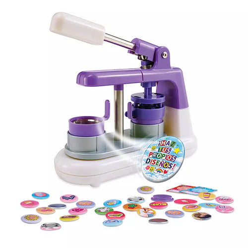 Fábrica de Pins Kit Creativo para Diseñar Chapas Personalizadas