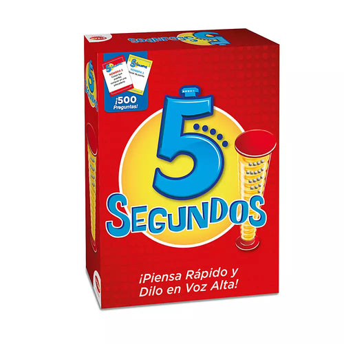 5 Segundos Juego de Mesa de Preguntas Bizak