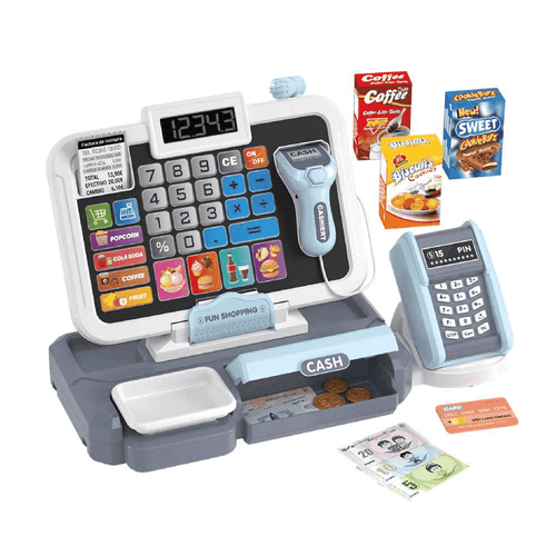 Role Planet Registradora Market Pro con Escáner, Micrófono y Tarjetas