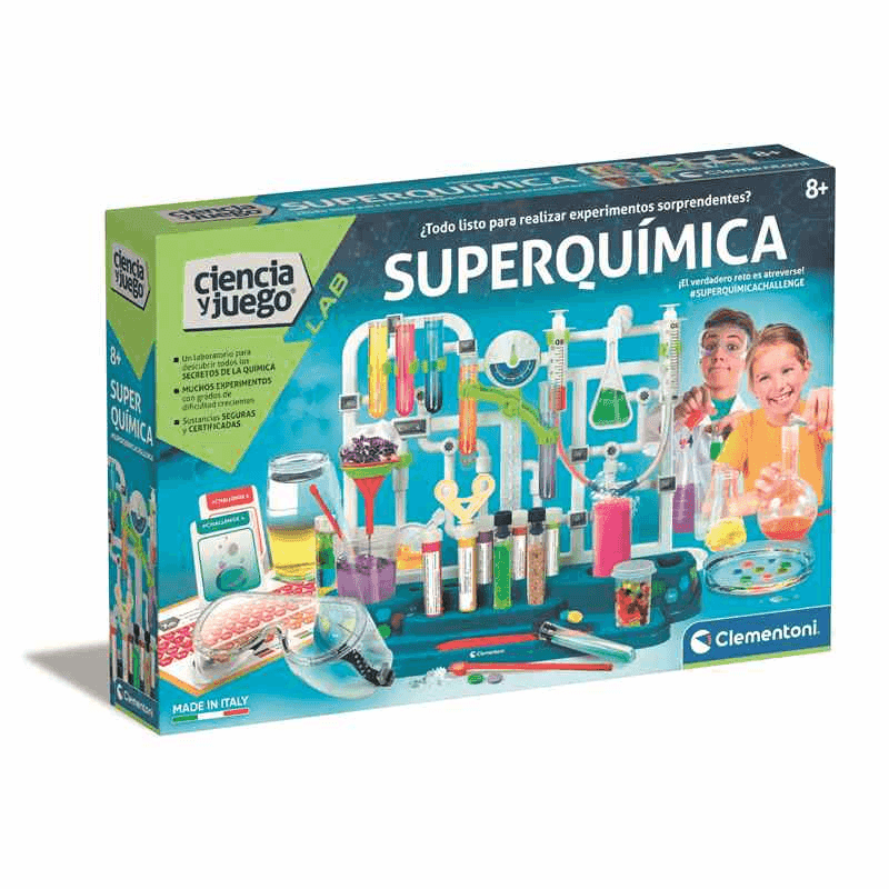 Clementoni - Ciencia Lab-Mi Primer Juego Científico 8 Años