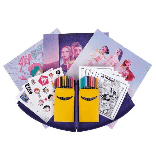 Maletín Creativo Crayola K-Pop Demon Hunters 65 Piezas