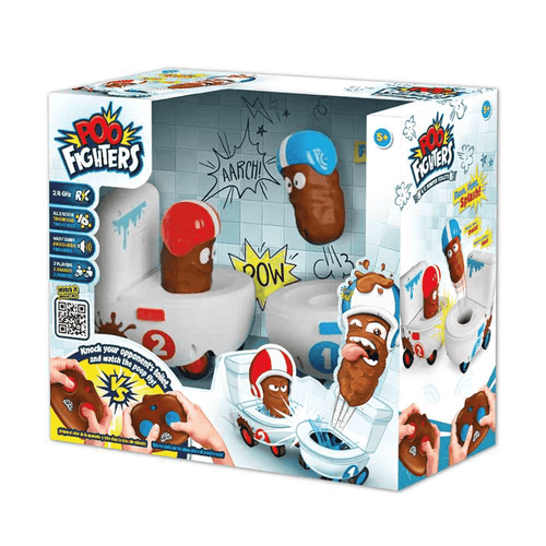 Poo Fighters | Juego de combate teledirigido para 2 jugadores