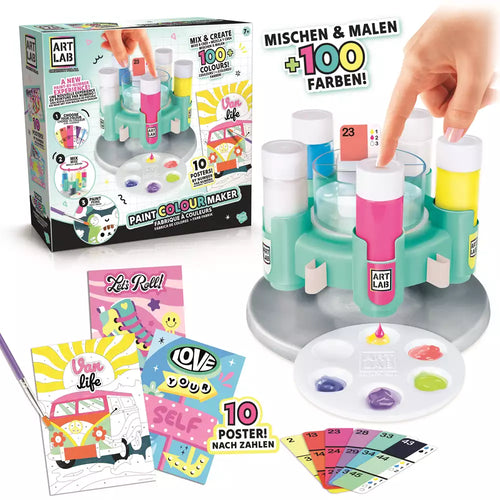 Fábrica de Pinturas de Colores DIY Canal Toys