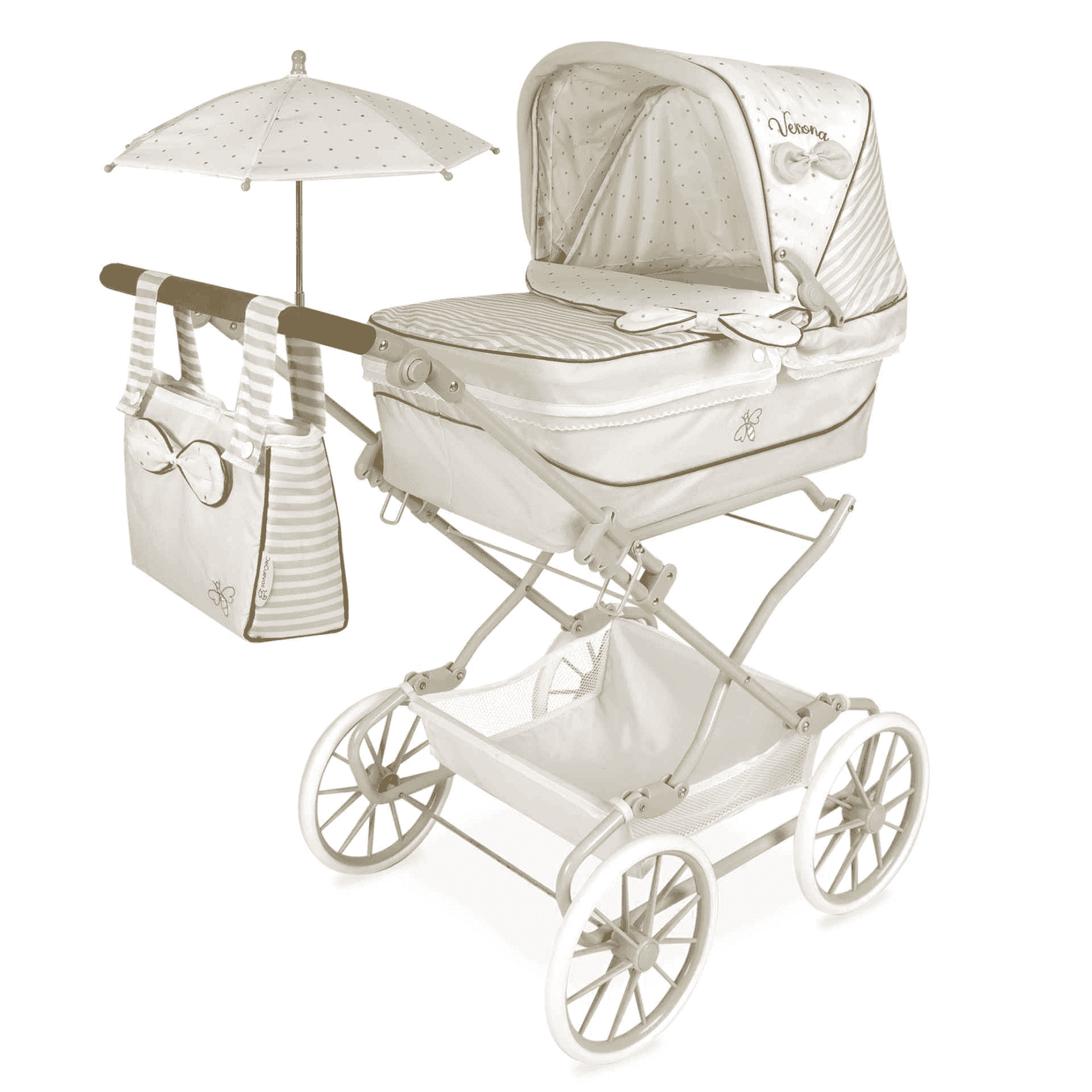 Sillita de paseo plegable para muñecas, ligera y fácil Sillita de paseo plegable para muñecas, ligera y fácil