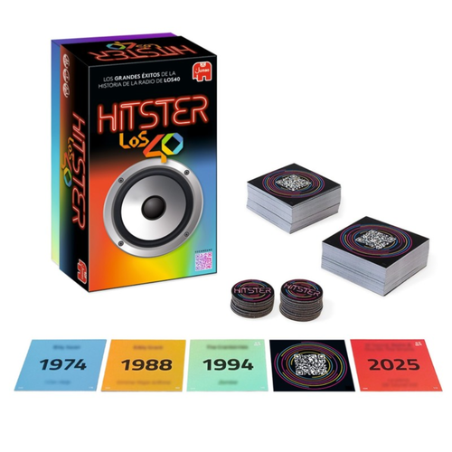 HITSTER Los 40 Juego de Mesa