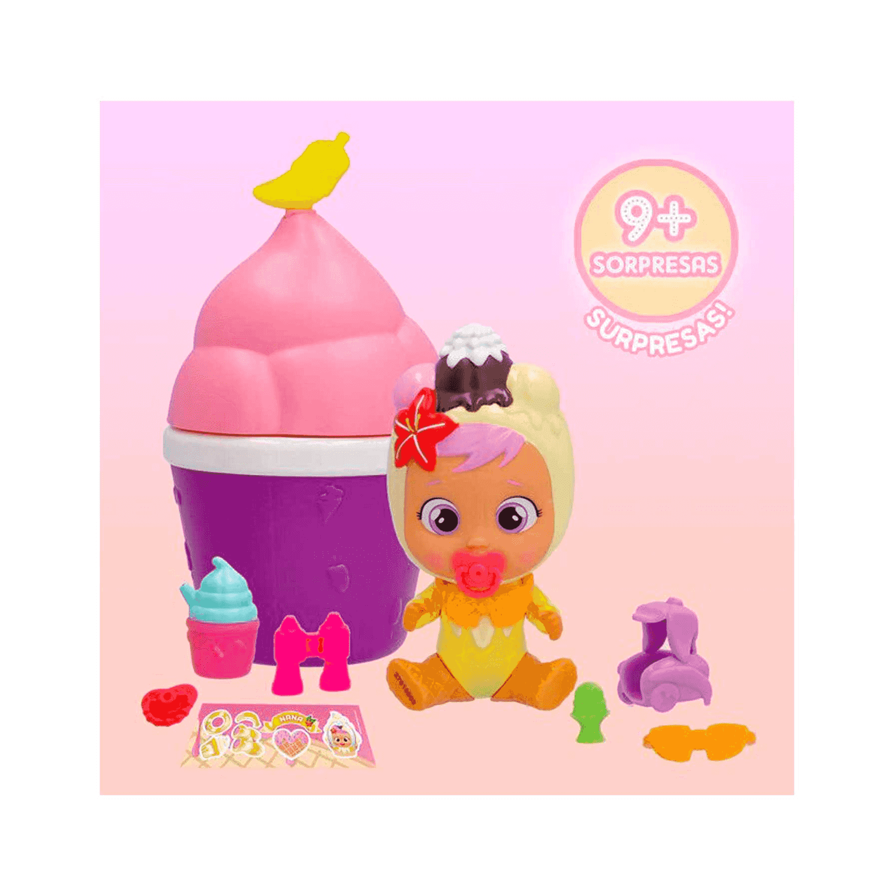 Icy World Imágenes De Juguetes De Bebés Llorones Plumier Triple