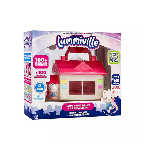 Lummiville Casa Interactiva con Mascota Holográfica