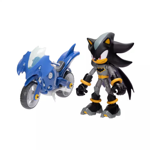 Sonic x DC Shadow con Batcycle y figura de 13 cm