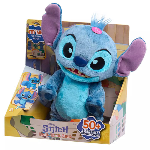 Stitch Double Trouble Peluche Interactivo 36 cm