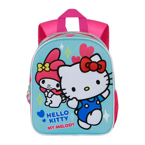 Mochila 3D Hello Kitty Friend 31 cm