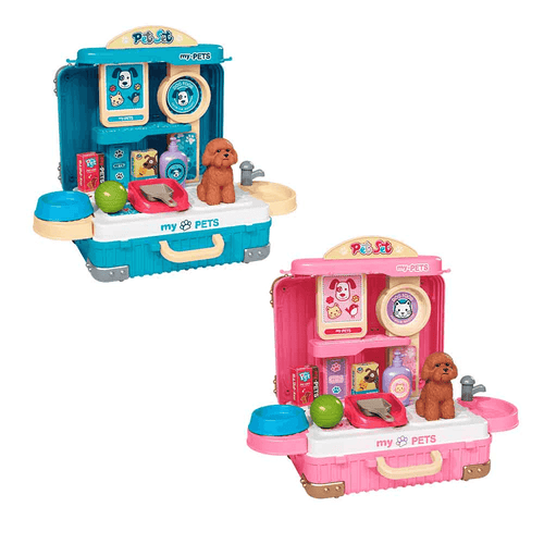 Role Planet Trolley Pets Care Clinic 3 en 1 con 19 Accesorios – Modelos Surtidos
