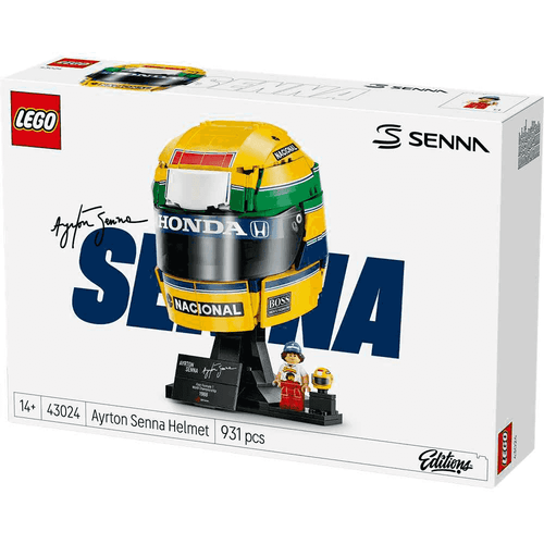 LEGO Editions Casco de Ayrton Senna 43024 | 931 piezas