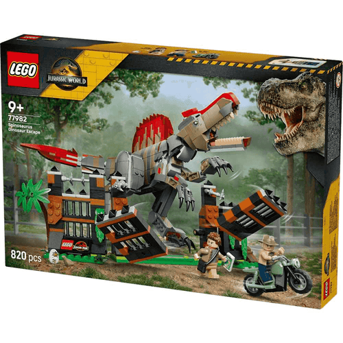 LEGO Jurassic World Huida del Dinosaurio Spinosaurus 77982