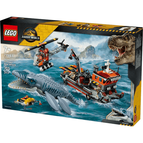 LEGO Jurassic World Ataque del Dinosaurio Marino Mosasaurus 77983