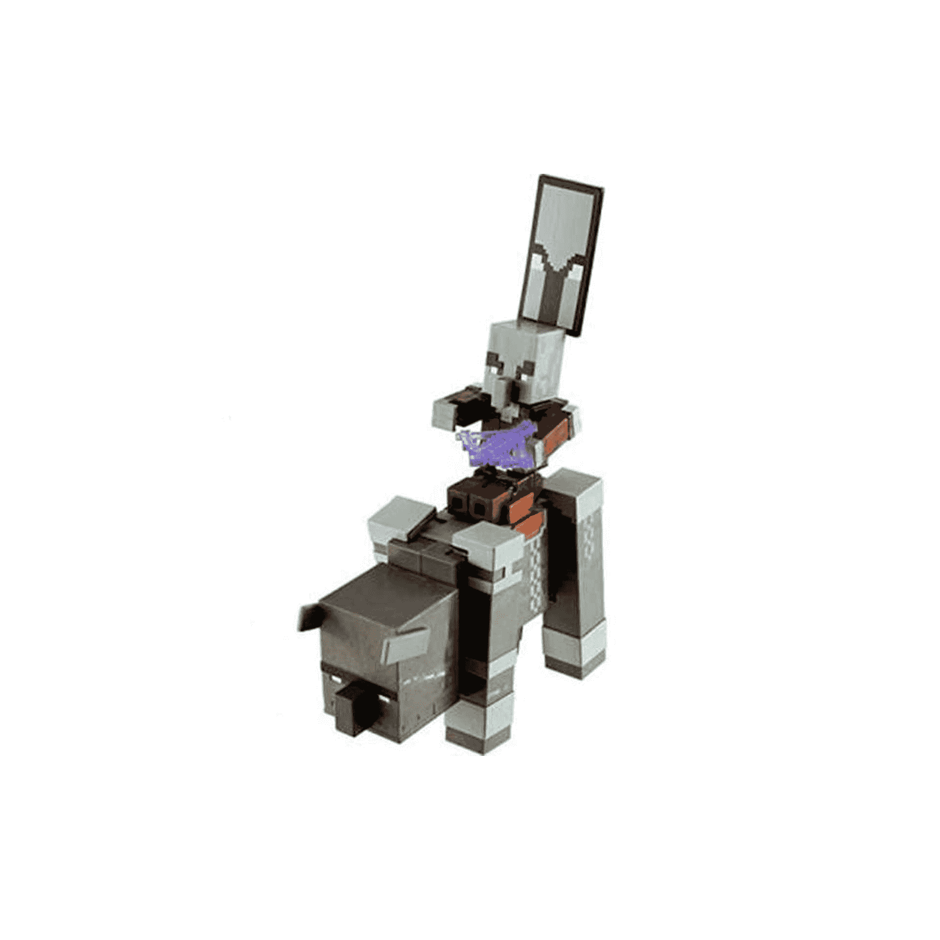 Raid Ravager Minecraft Pack 2 figuras Raid Captain-Ravager – Toy Planet