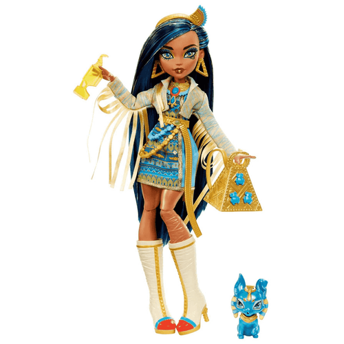 Muñeca Monster High Cleo de Nile con accesorios