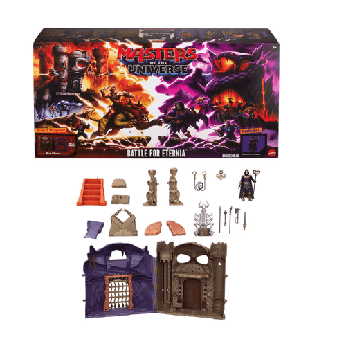 Castillo Grayskull y Montaña de la Serpiente Battle for Eternia Masters of the Universe Mattel